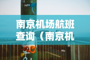 南京机场航班查询（南京机场航班表）